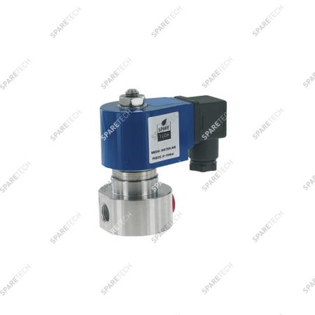 SPARELINE HP Stainless steel solenoid valve 2mm, F1/4",24VAC,140bar
